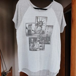 Long bottom tee from japan, New York style